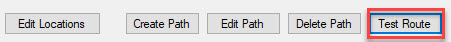 test route button