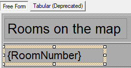 adding markup data for room number